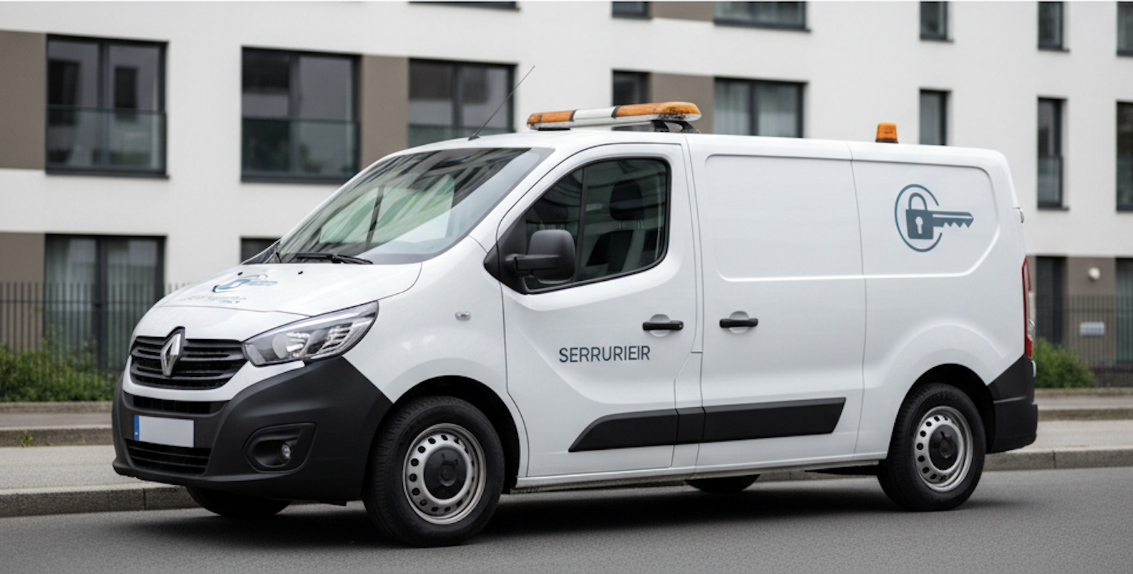 Locksmith dispatch van in Paris